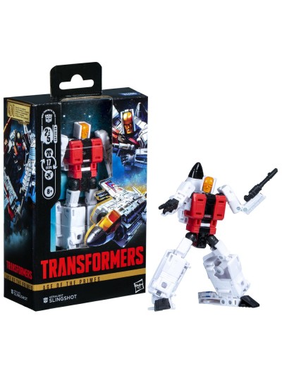 Figura hasbro transformers age of the primes aerialbot slingshot