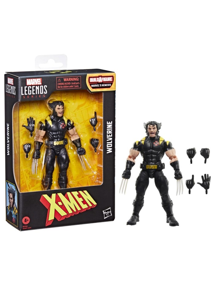 Figura hasbro marvel legends series build a figure marvels nemesis x - men wolverine Figura hasbro marvel legends series build a figure marvels nemesis x - men wolverine