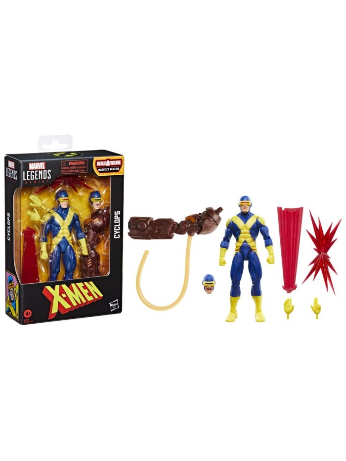 Figura hasbro marvel legends series build a figure marvels nemesis x - men cyclops Figura hasbro marvel legends series build a figure marvels nemesis x - men cyclops