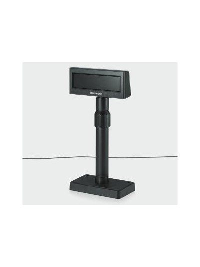 Display visor bixolon bcd - 2000dg serie negro + fuente de alimentacion