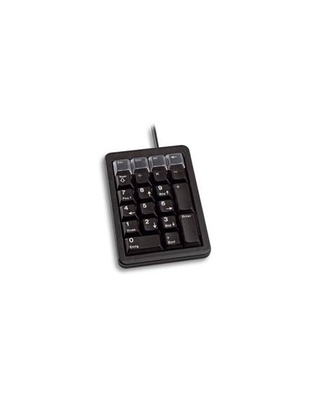 Teclado numerico cherry slim reducida mecanico usb negro