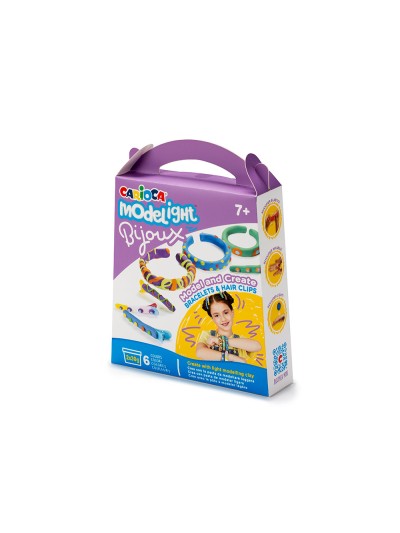 Pasta de modelar carioca modelight bijoux pulseras y horquillas