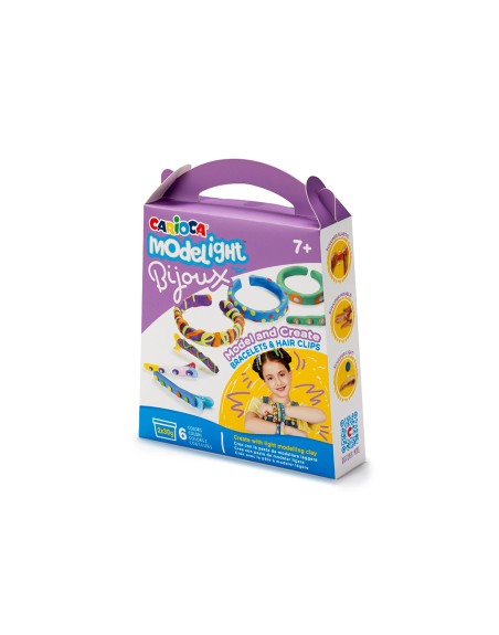Pasta de modelar carioca modelight bijoux pulseras y horquillas