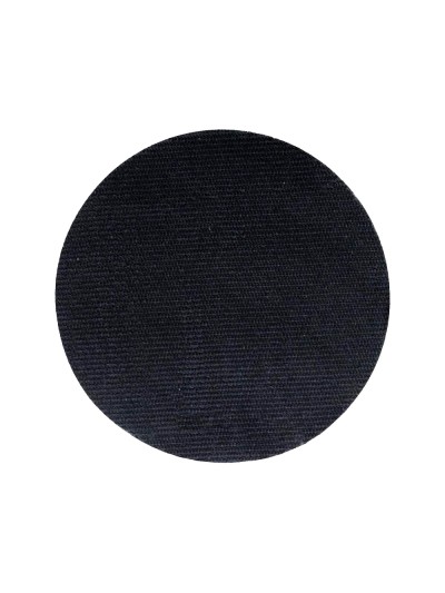 Disco de cierre plico velcro autoadhesivo 20 mm diametro color negro caja de 200 unidades