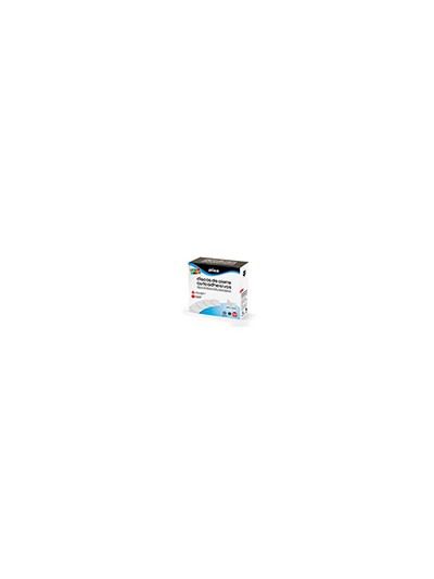 Disco de cierre plico velcro autoadhesivo 20 mm diametro color blanco caja de 200 unidades
