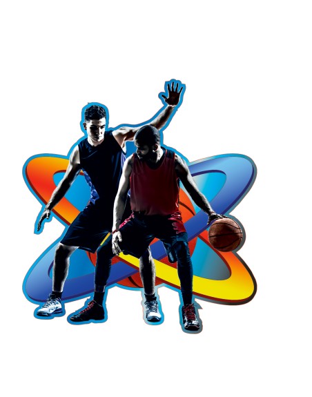 25/26 APLIQUE MADERA BALONCESTO MASCULINO 8 CM