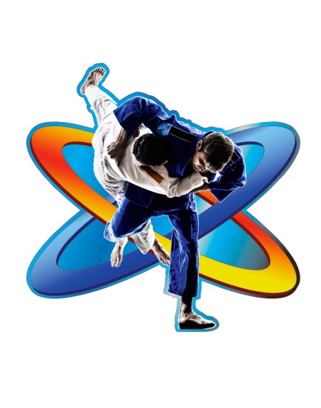 25/26 APLIQUE MADERA KARATE  8 CM