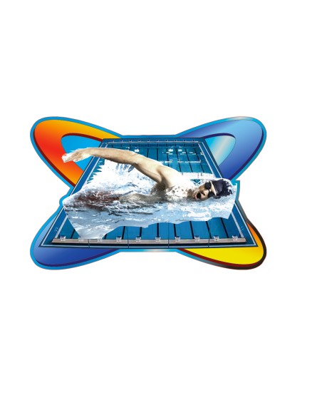 25/26 APLIQUE MADERA NATACION MASCULINO 8 CM