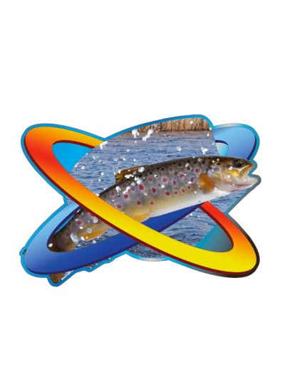 25/26 APLIQUE MADERA PESCA 8 CM