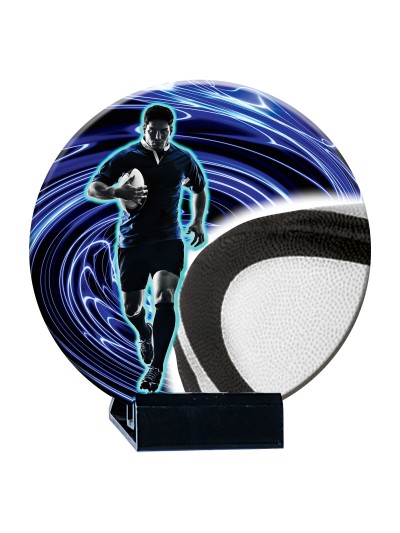25/26 TROFEO DE CERAMICA  RUGBY   16 CM