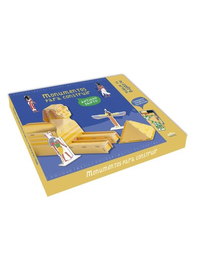 Juego didactico auzou monumentos para construir antiguo egipto