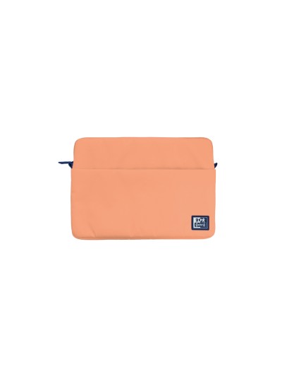 Funda para ordenador portatil oxford b-case rpet color melocoton 20x265x375 mm
