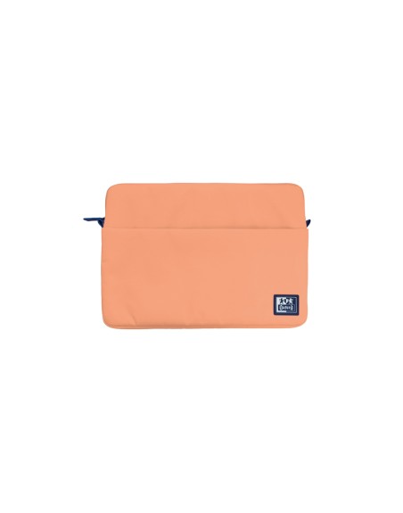 Funda para ordenador portatil oxford b-case rpet color melocoton 20x265x375 mm
