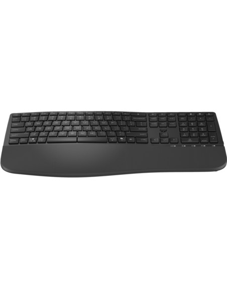 Teclado hp 685 modo dual confort inalambrico color negro