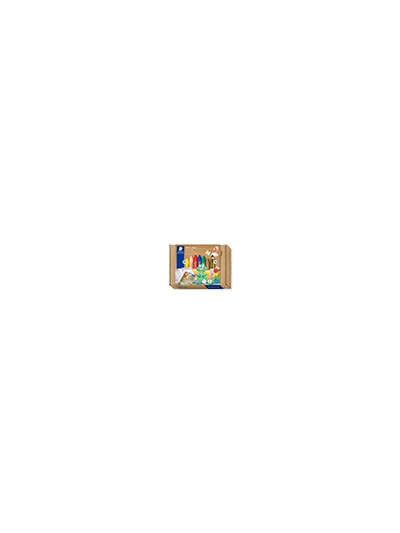 Set de dibujo staedtler noris junior mixto lapices de cera actividades infantiles 8 piezas