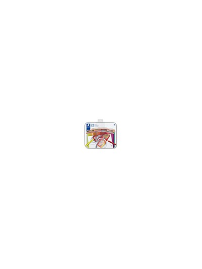 Lapices de colores staedtler caja metalica de 72 unidades colores surtidos