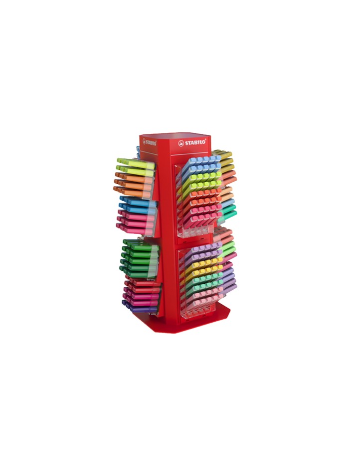 Rotulador stabilo fluorescente expositor rotativo con 120 unidades stabilo boss y 160 unidades swing cool colores Rotulador stabilo fluorescente expositor rotativo con 120 unidades stabilo boss y 160 unidades swing cool colores