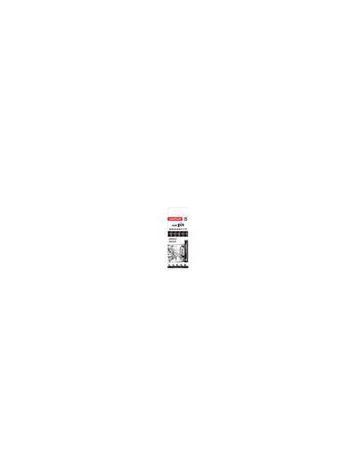 Rotulador uniball pin calibrado micrometrico clasico ii color negro blister de 5 unidades