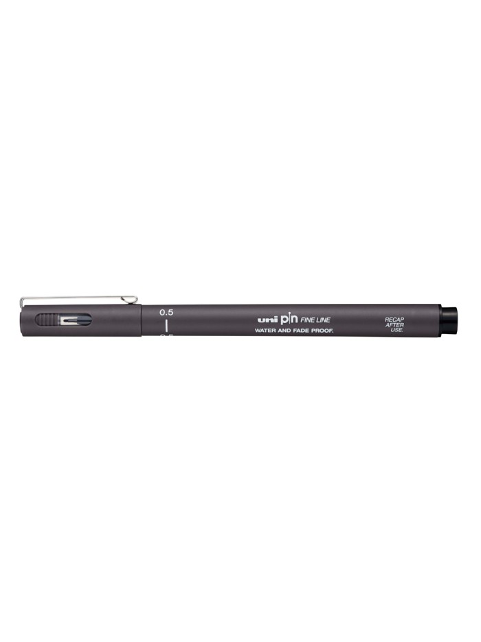 Rotulador uniball pin calibrado micrometrico 0,5 mm color gris oscuro Rotulador uniball pin calibrado micrometrico 0,5 mm color gris oscuro