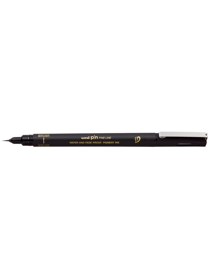 Rotulador uniball pin 500ef punta pincel flexible color negro Rotulador uniball pin 500ef punta pincel flexible color negro