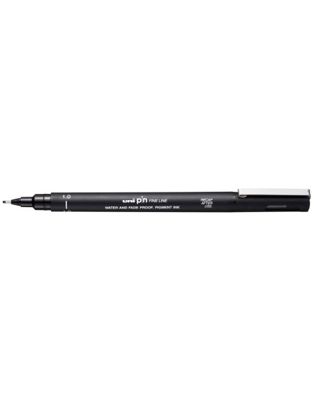 Rotulador uniball pin calibrado micrometrico 1 mm color negro