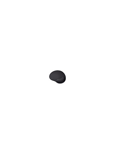 Alfombrilla de raton trust bigfoot pad color negro 236x205 mm
