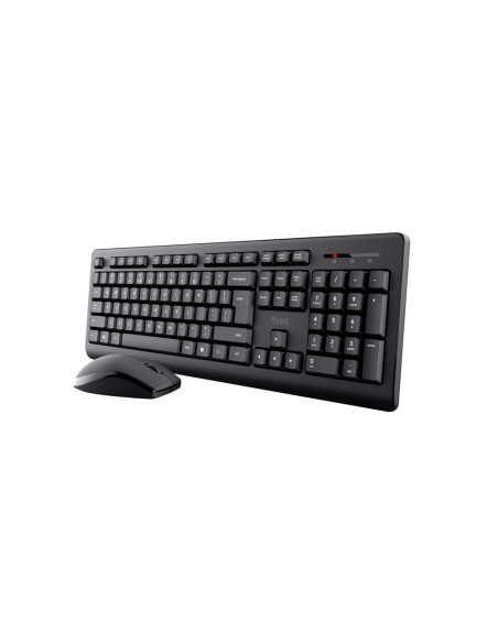 Set teclado + raton trust primo inalambrico usb 2.0 color negro