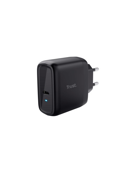 Cargador universal trust maxo de pared 65w usb-c color negro