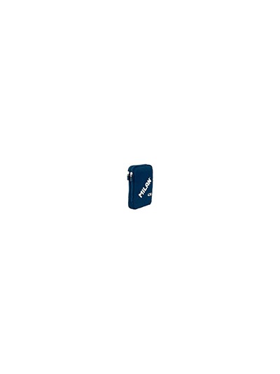 Plumier escolar milan 430 since 1918 doble con accesorios color azul 195x50x130 mm