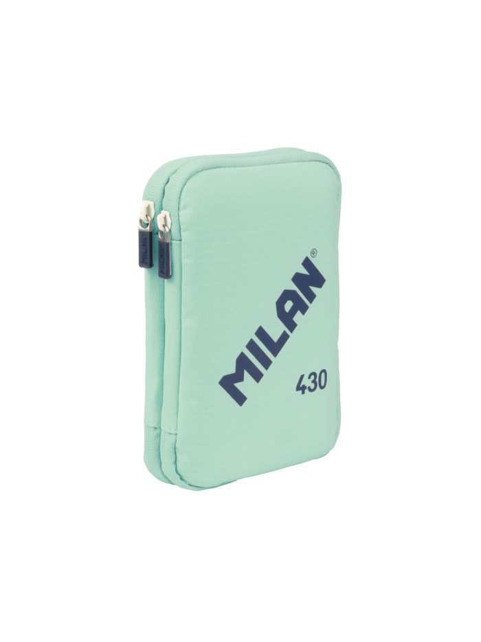 Plumier escolar milan 430 since 1918 doble con accesorios color verde 195x50x130 mm Plumier escolar milan 430 since 1918 doble con accesorios color verde 195x50x130 mm