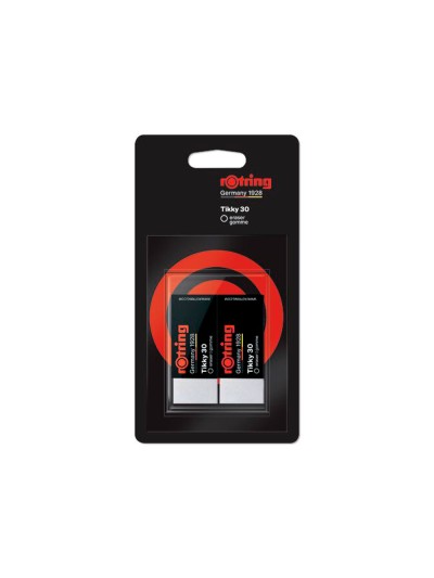 Goma de borrar rotring tikky 30 blister de 2 unidades