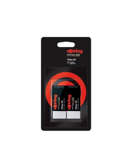 Goma de borrar rotring tikky 30 blister de 2 unidades