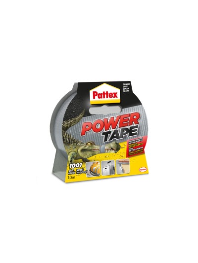 Cinta adhesiva pattex americana 5 mt x 50 mm super fuerte color gris