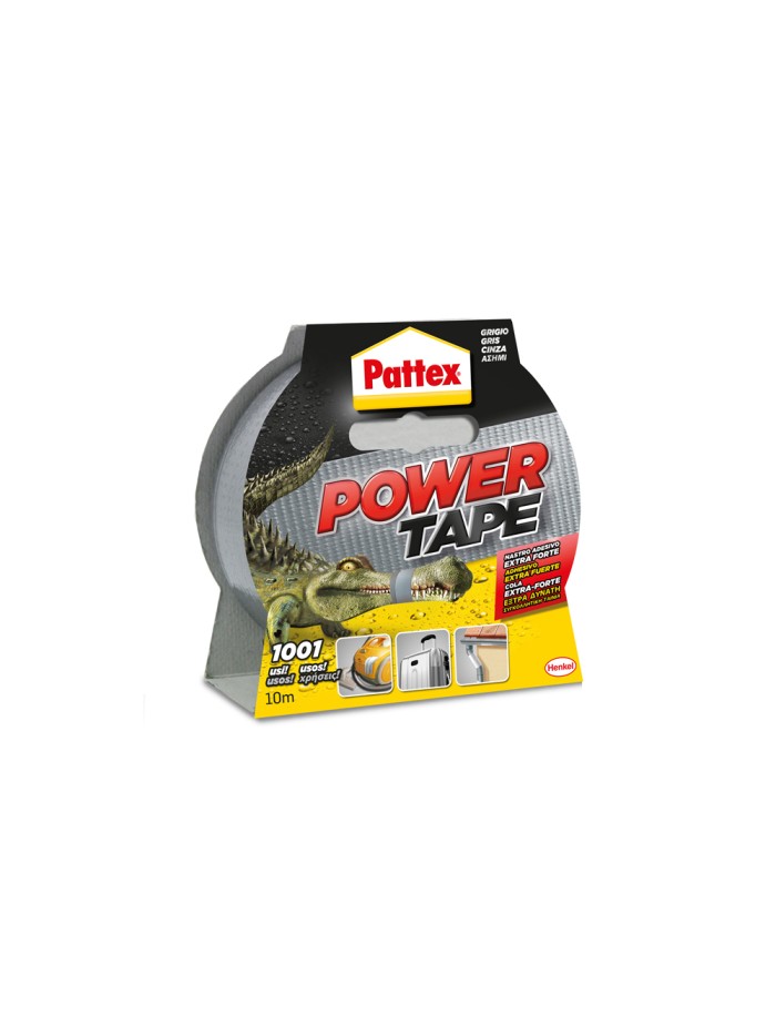 Cinta adhesiva pattex americana 5 mt x 50 mm super fuerte color gris Cinta adhesiva pattex americana 5 mt x 50 mm super fuerte color gris