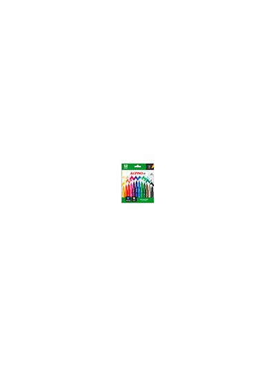 Rotulador alpino up punta 1 mm caja de 12 unidades colores surtidos
