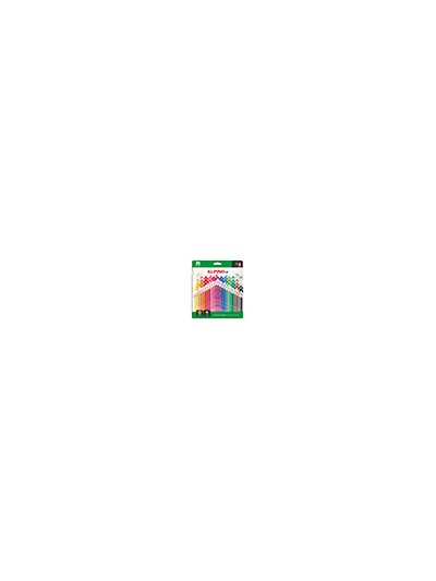 Lapices de colores alpino up mina premium caja de 24 unidades colores surtidos