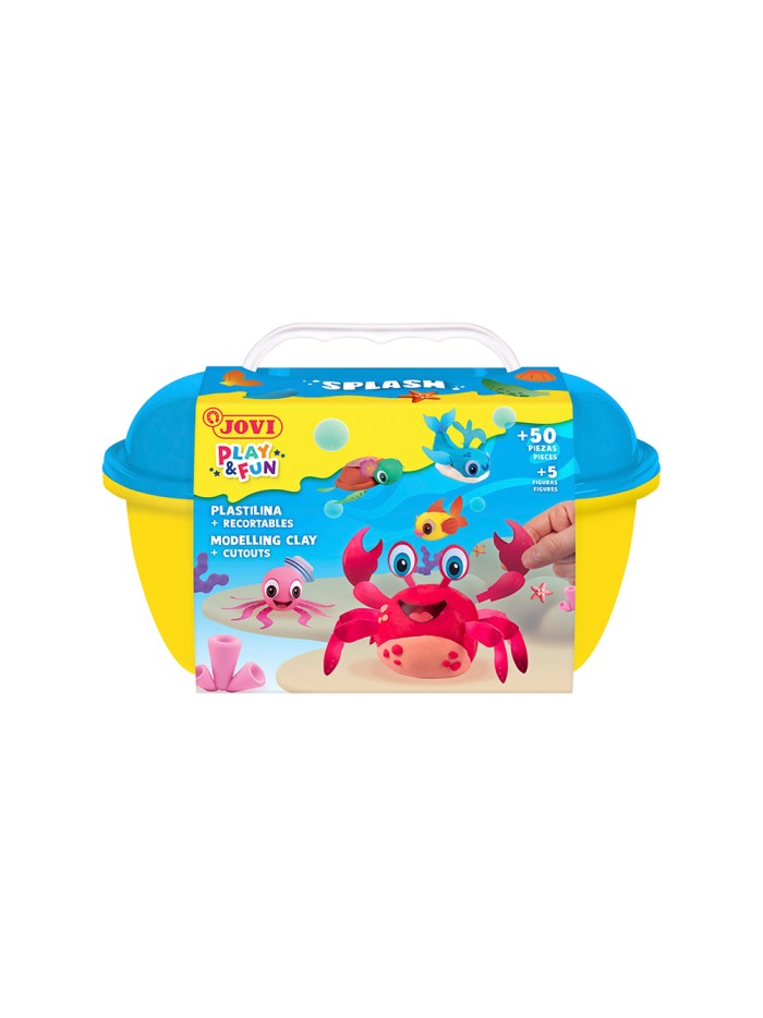 Juego jovi play&fun plastilina cofre splash Juego jovi play&fun plastilina cofre splash