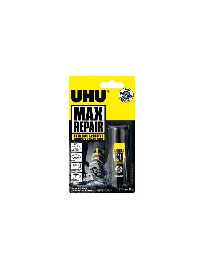 Pegamento uhu universal max repair 8 gr Pegamento uhu universal max repair 8 gr