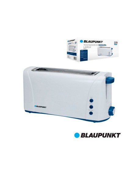Tostador blaupunkt boca ancha 220v-1000w termostato 6 niveles boton parada color blanco
