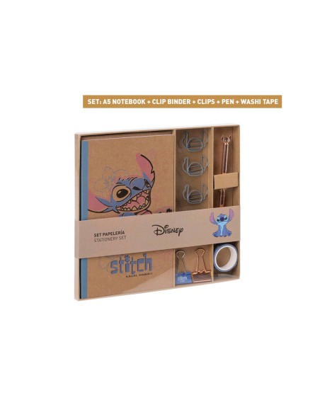 Set de papeleria stitch ukelele