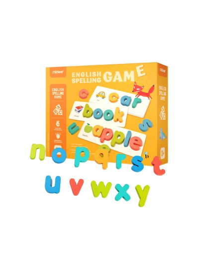 Juego didactico mideer emparejar letras en ingles