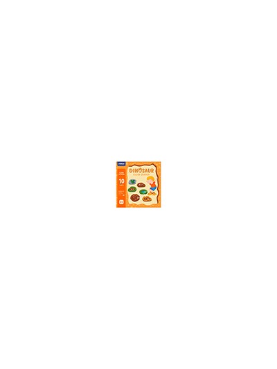 Juego didactico mideer dinosaurio con 64 adhesivos para suelo removibles