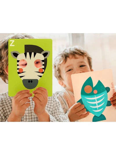 Juego didactico mideer mi primera tarjeta cognitiva en ingles