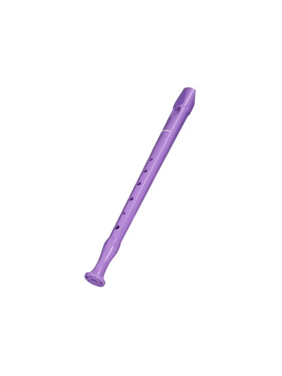 Flauta hohner 9508 color lavanda funda verde y transparente