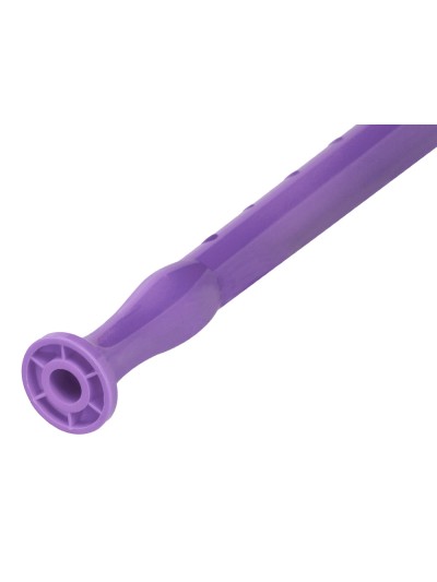 Flauta hohner 9508 color lavanda funda verde y transparente