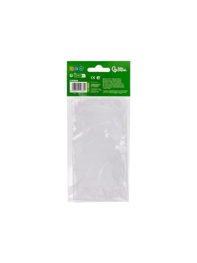 Ojo adhesivo liderpapel 10 mm con pupila negra y pestaña de color azul pack de 66 unidades