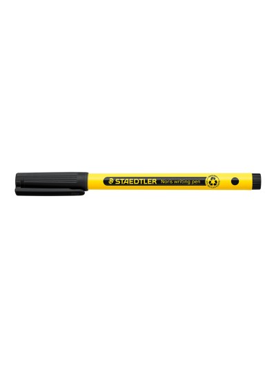 Rotulador staedtler noris writing pen 307 tinta base de agua punta fina trazo 0,6 mm negro