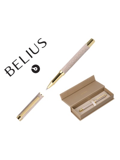 Roller belius wild west aluminio color beige tinta color negro caja de diseño
