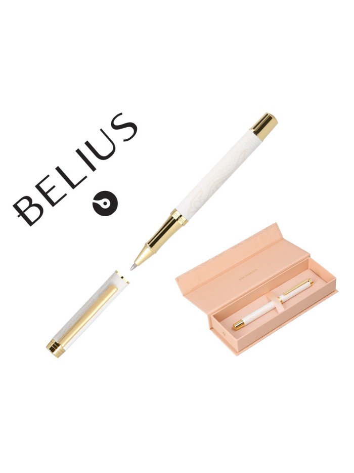 Roller belius wild west aluminio color crema dorado tinta color negro caja de diseño Roller belius wild west aluminio color crema dorado tinta color negro caja de diseño