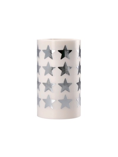 Gomets liderpapel autoadhesivo estrellas plateadas 20 mm 1500 unidades en caja de carton